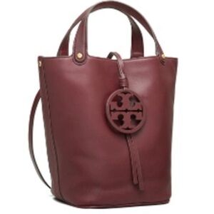 Tory Burch Miller Bucket Bag in Port
